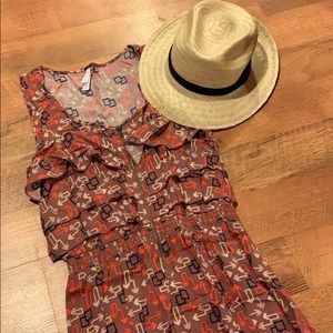 Target Xhilaration gorgeous arrow print dress sz M